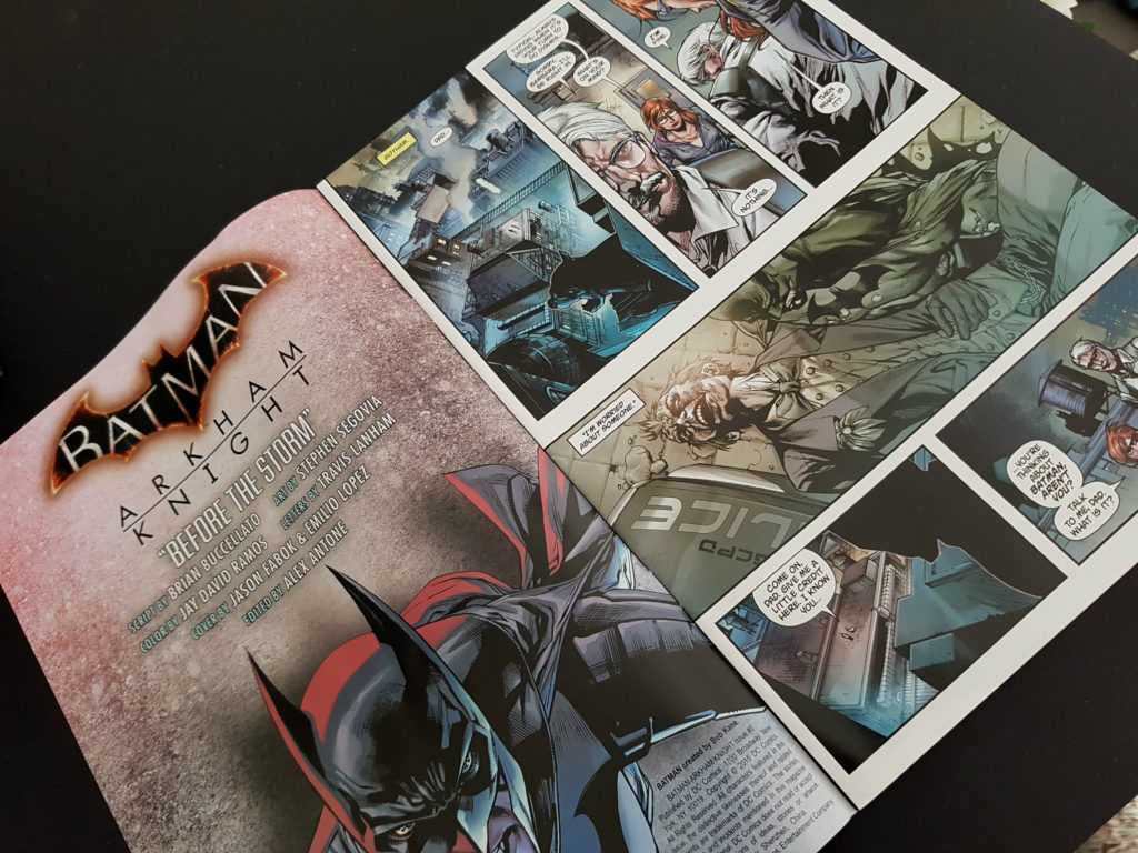 Unboxing : BATMAN - Arkham knight : l'édition limitée détaillée blog gaming jeux video lageekroom