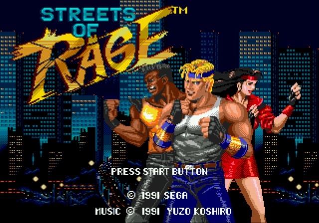 test retrogaming streets of rage megadrive blog gaming lageekroom sega