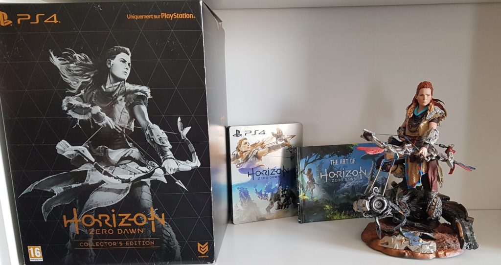 Achats hebdo blog gaming lageekroom geek room god of war horizon zero dawn world of final fantasy collector