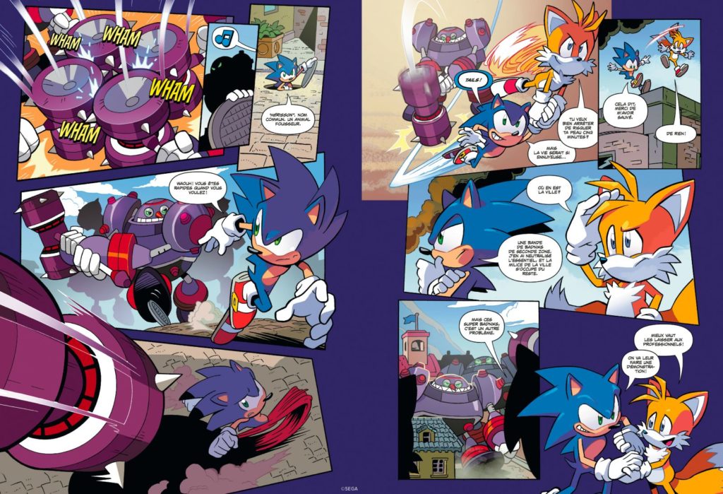 Avis Bande dessinée : Sonic The Hedgehog Tome 1 et Tome 2 chez Mana Books blog jeux video BD
