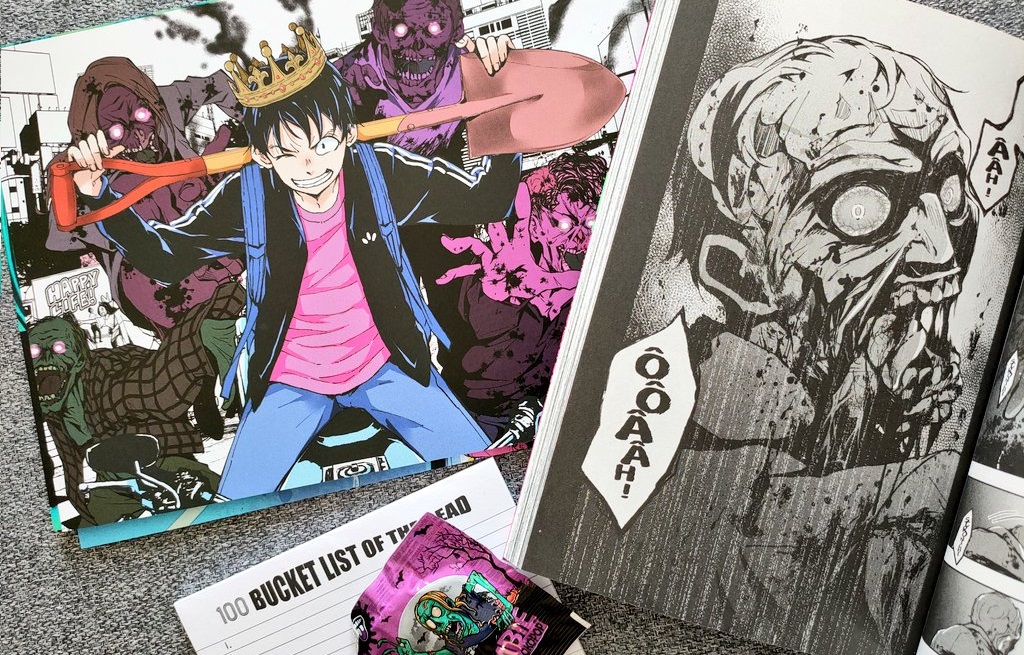 Avis Manga Kana : 100 Bucket list of the dead tome 3 critique lageekroom