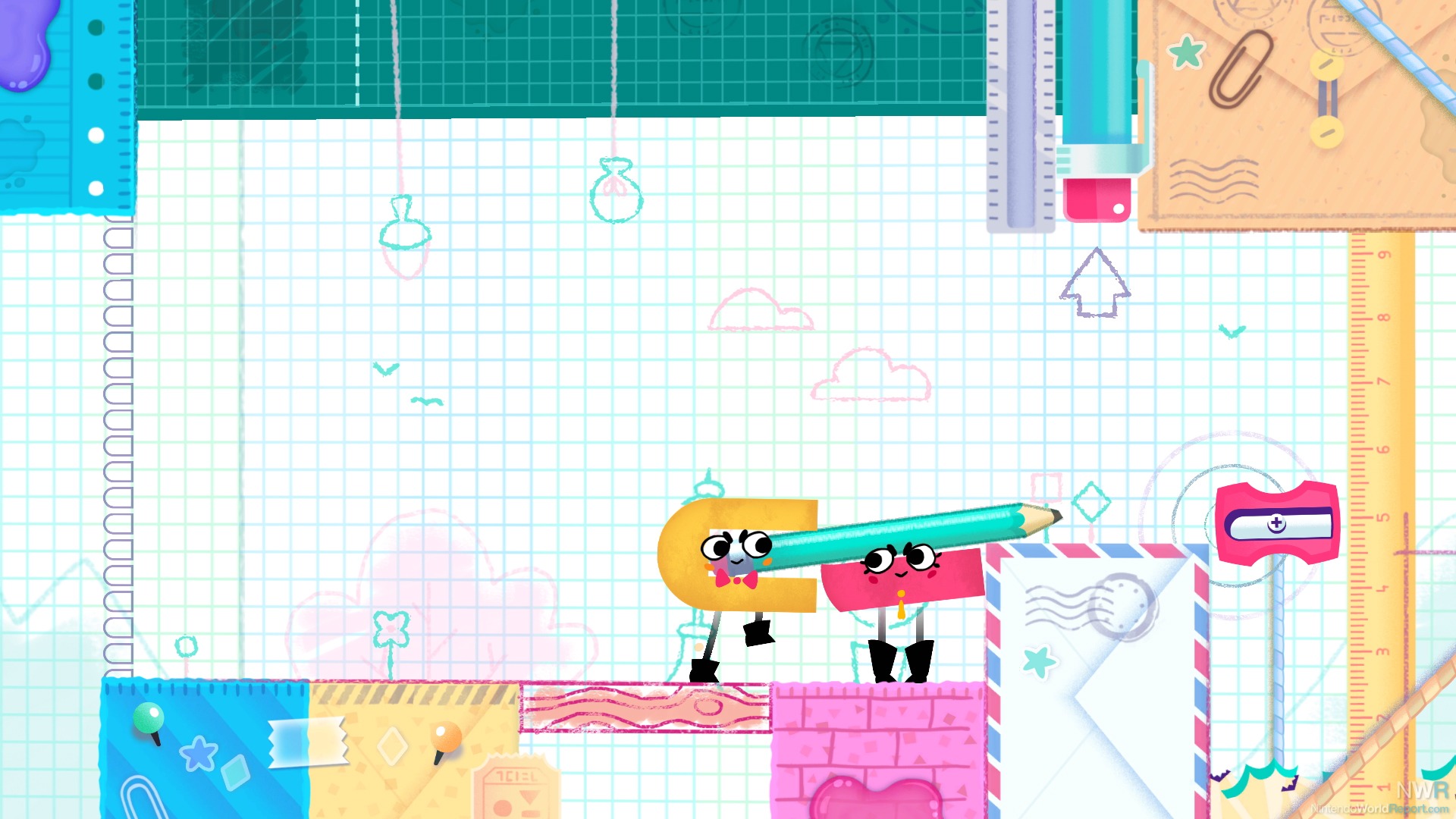 Test Snipperclips Nintendo Switch Lageekroom Blog Gaming