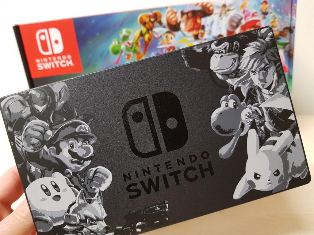 Déballage Unboxing Super Smash Bros Ultimate Nintendo Switch console collector blog gaming lageekroom