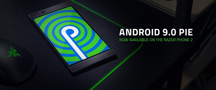 La mise à jour ANDROID 9.0 PIE arrive sur le Razer Phone 2 blog gaming test avis