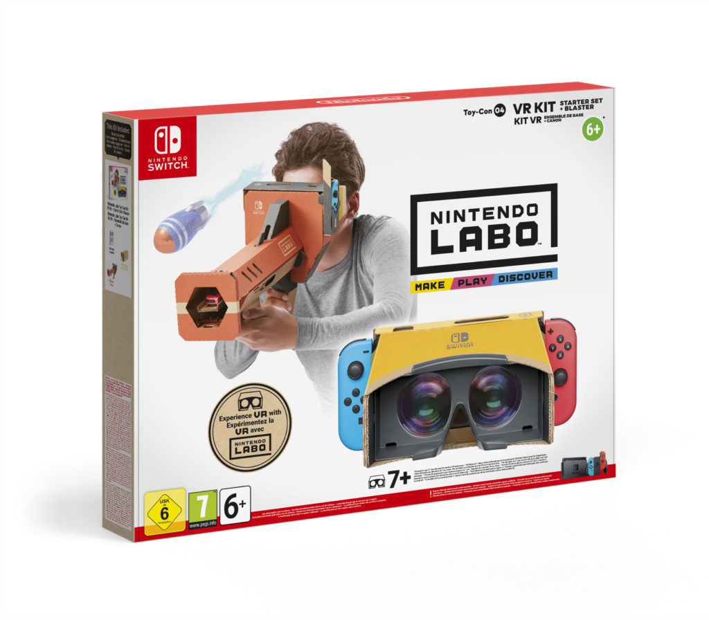 Réalité Virtuelle + Nintendo Switch = Le kit VR de Nintendo Labo, à venir le 12 avril ! blog gaming