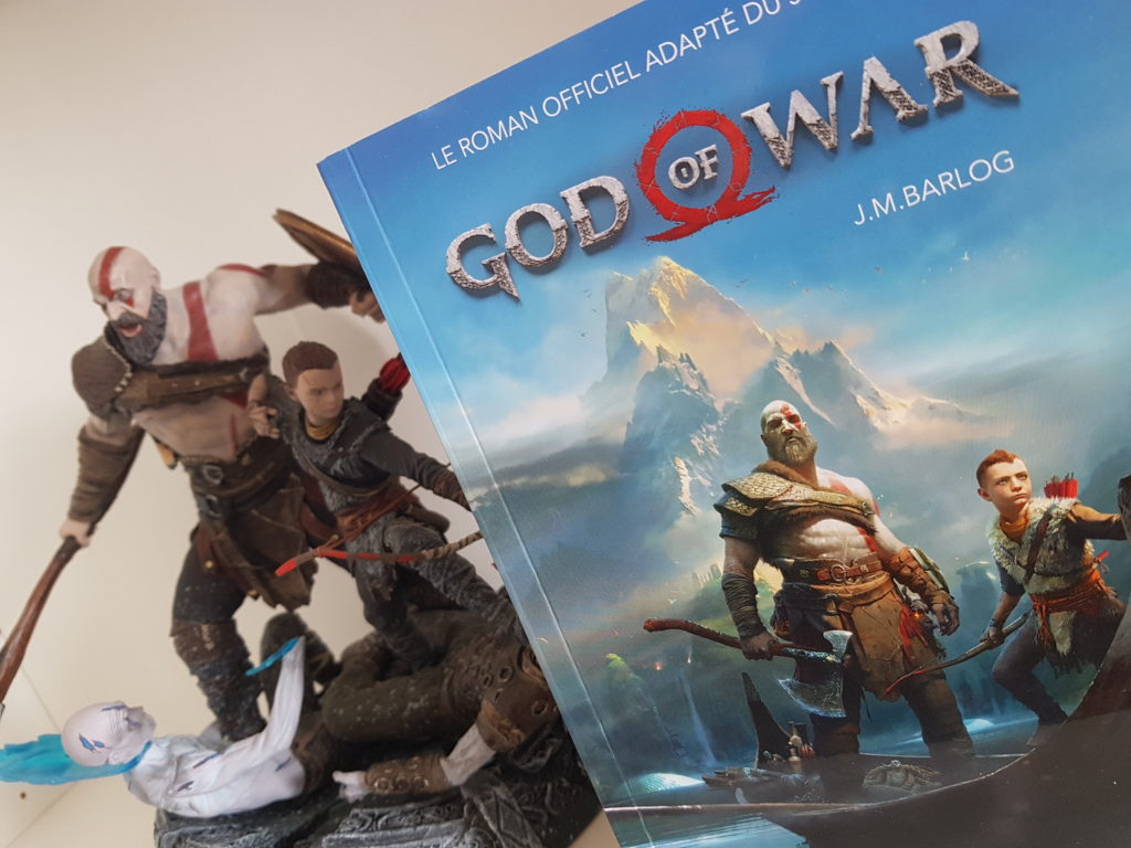 test avis roman officiel god of war blog gaming lageekroom omaké books