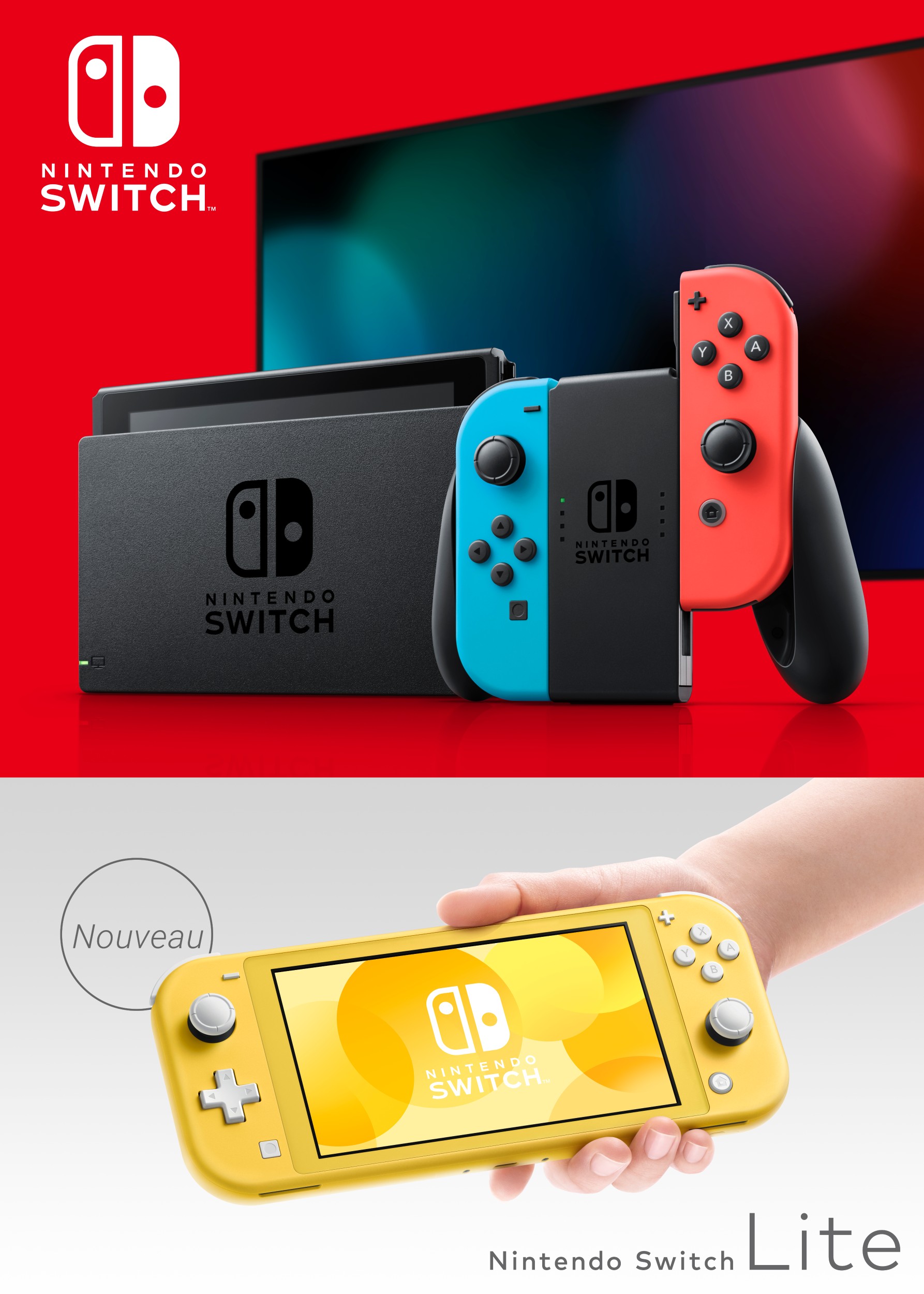 Nintendo officialise la Nintendo Switch Lite pour le 20 septembre