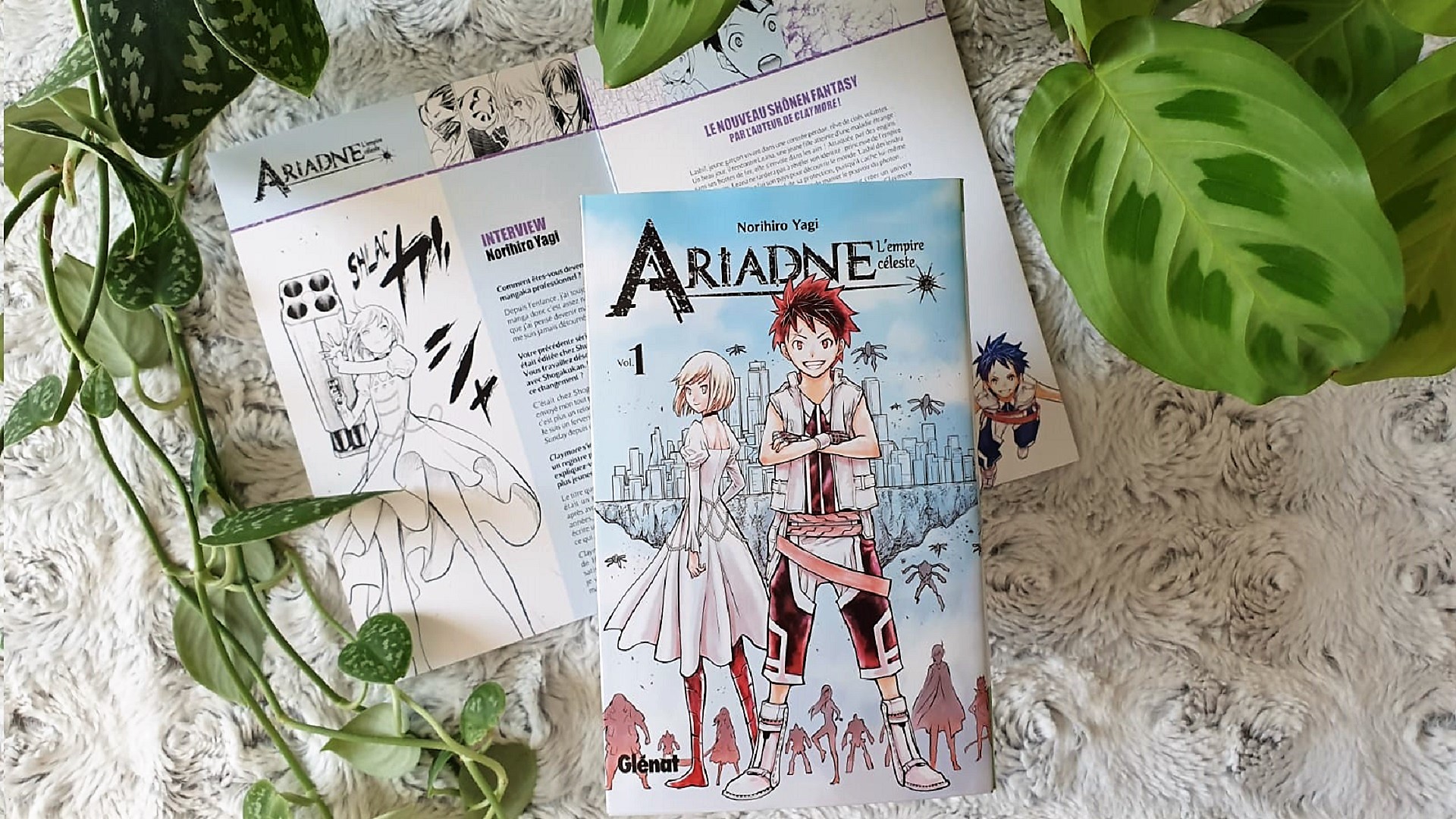 Avis Manga Glénat : Ariadne L'empire Céleste - Tome 1 - Lageekroom