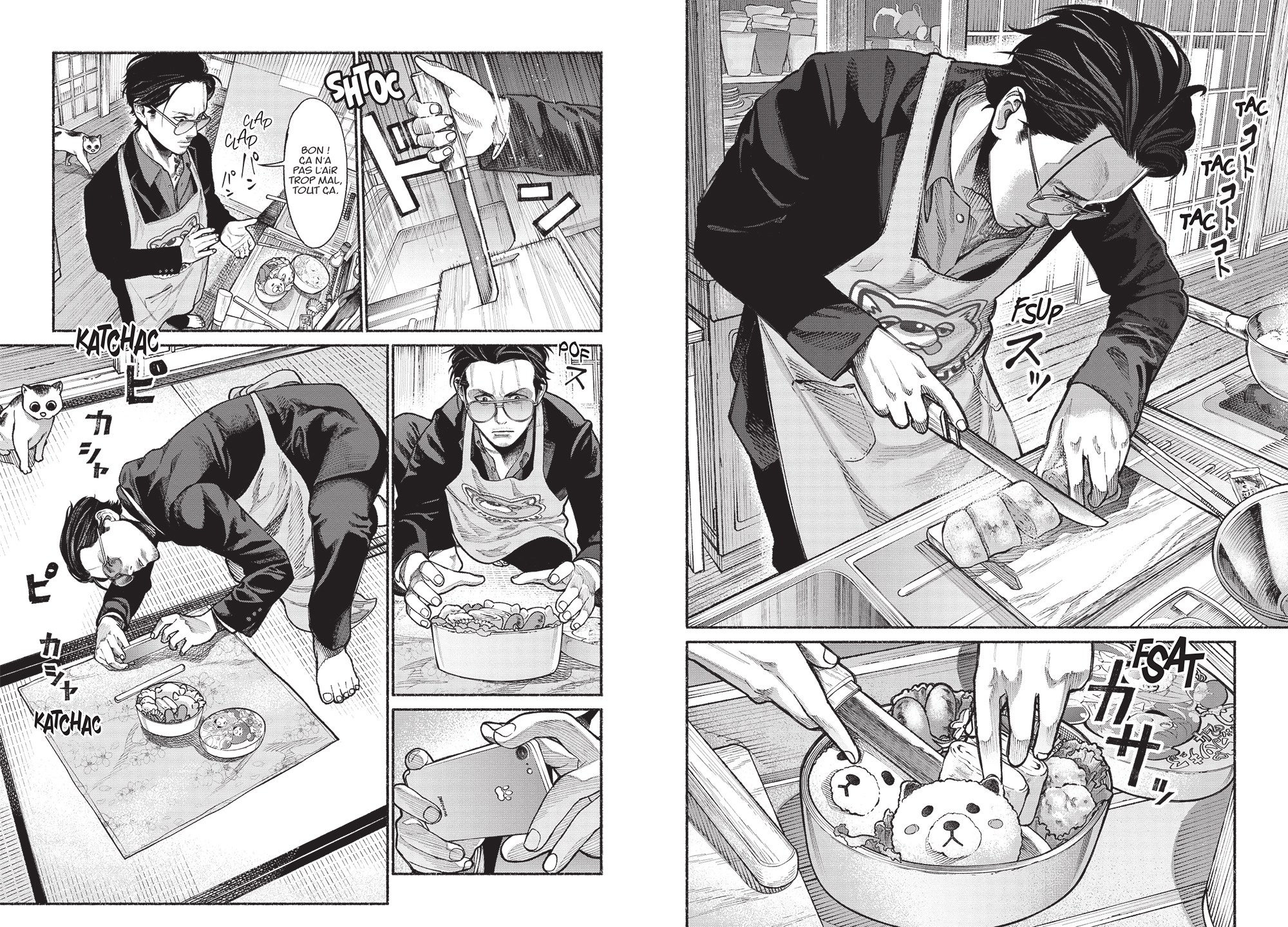 Avis Manga Kana : La Voie du Tablier - Tome 1