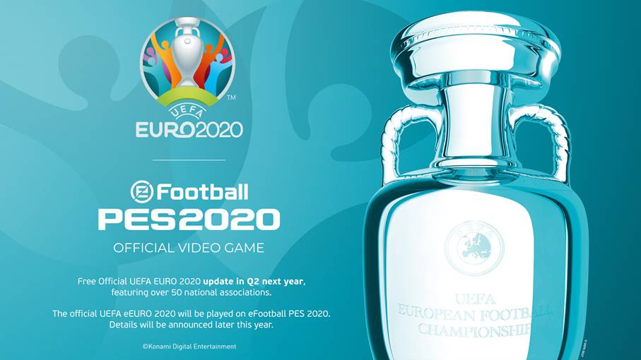 eFootball PES 2020 : préparez-vous pour l'Euro 2020 !
