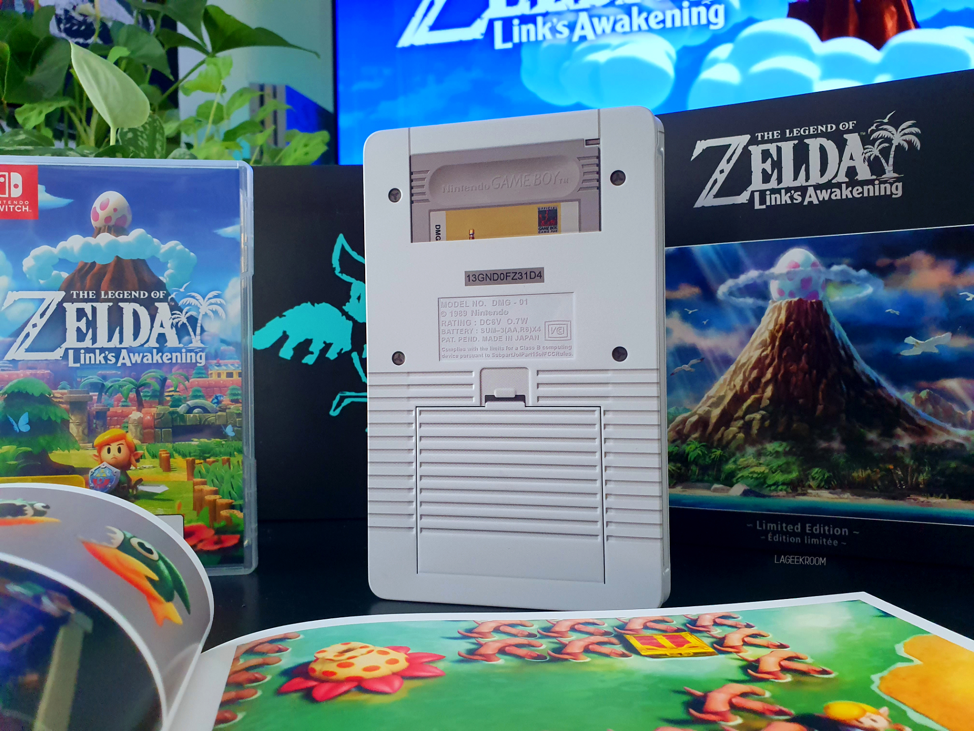 Unboxing : The Legend of Zelda: Link's Awakening, un collector très léger... blog jeux video lageekroom