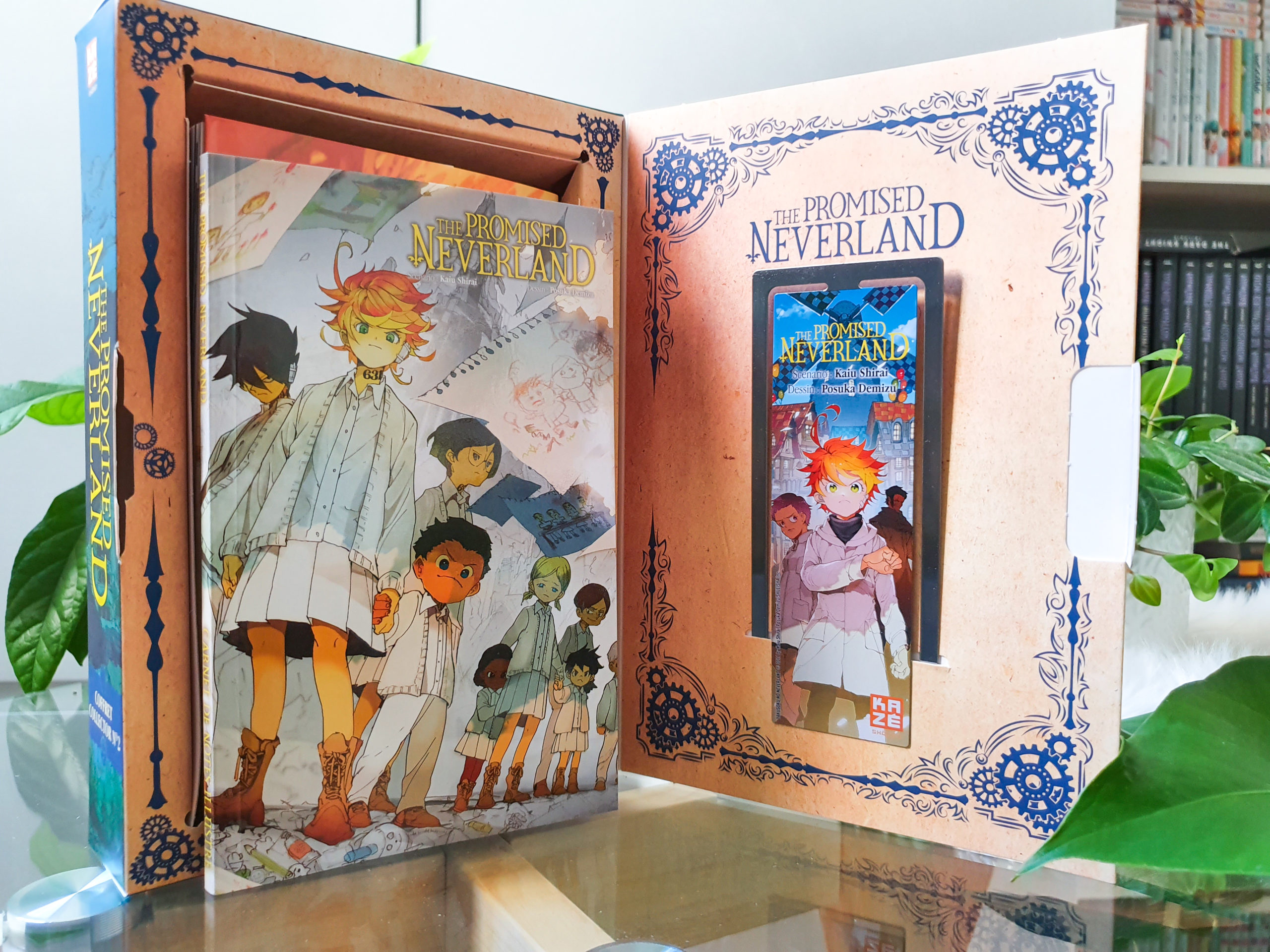 coffret collector Kazé Promised Neverland lageekroom blog manga