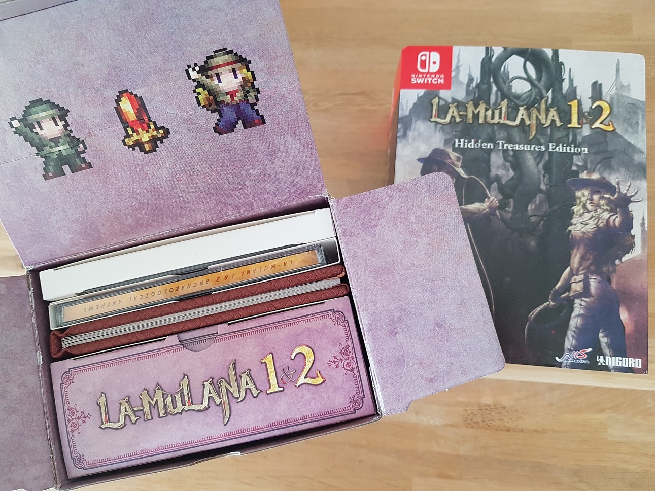Unboxing : La-Mulana 1 & 2 -  Hidden Treasures Edition blog jeux video Lageekroom