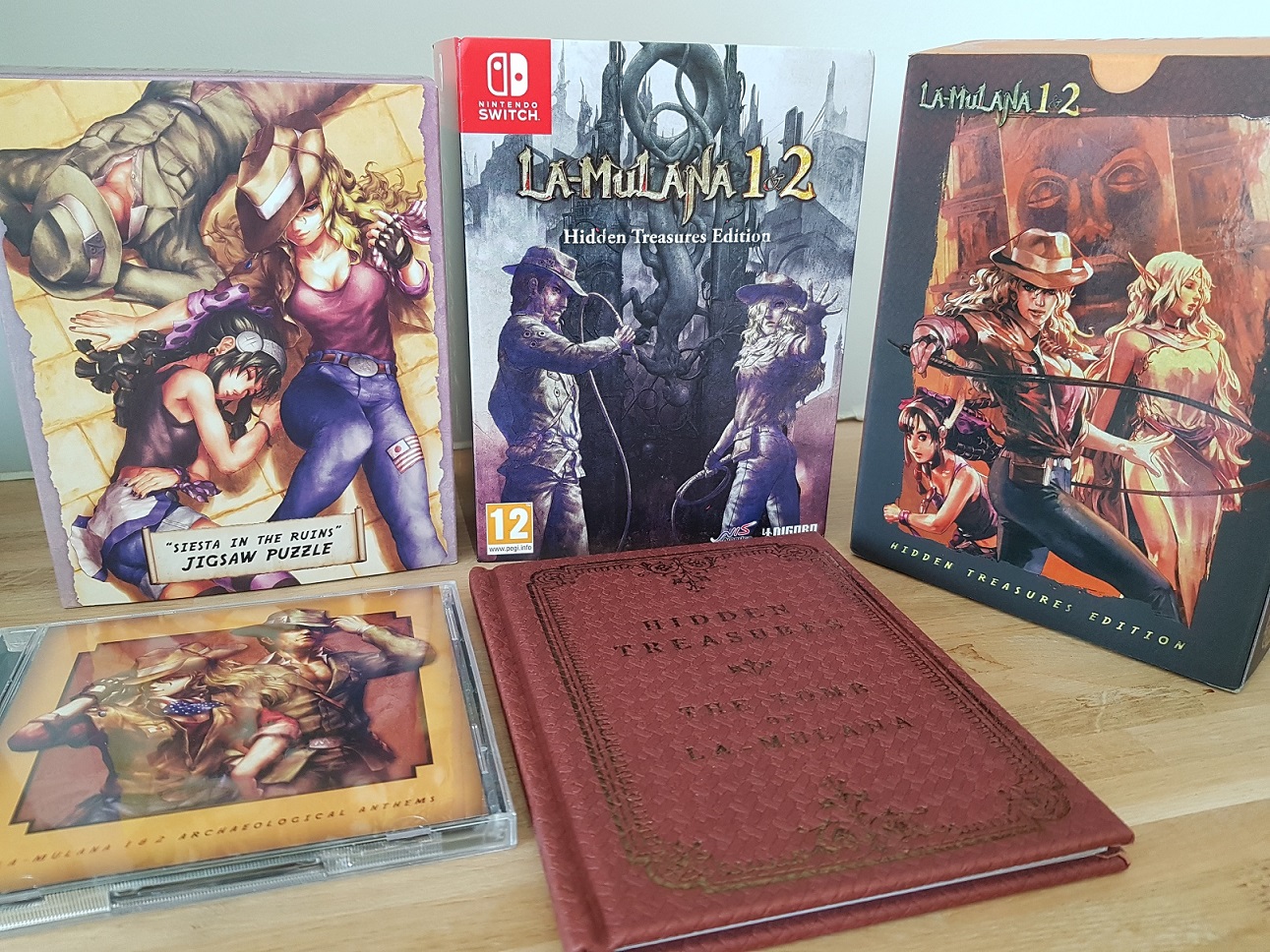 Unboxing : La-Mulana 1 & 2 -  Hidden Treasures Edition blog jeux video Lageekroom