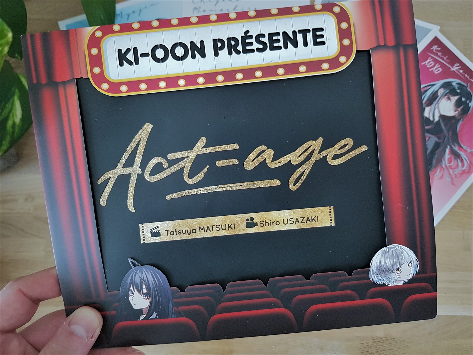 Unboxing : un très beau Press Kit pour Act-age chez Ki-oon