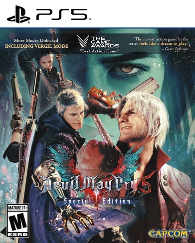 TEST PlayStation 5 / Xbox Series X : Devil May Cry 5 Special Edition blog jeux video gaming lageekroom