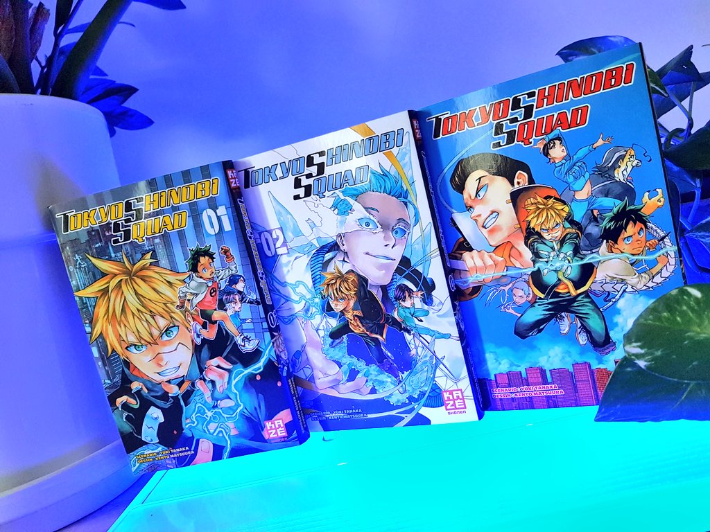 Avis Manga Kazé : Tokyo Shinobi Squad – Tomes 2 et 3 (série terminée)