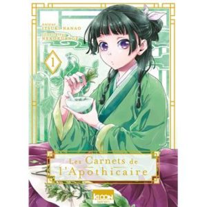 Avis Manga Ki-oon : Les Carnets de l'Apothicaire - Tome 1 blog manga lageekroom