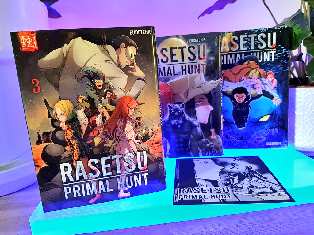 Avis Manga Editions H2T : Rasetsu Primal Hunt – Tome 3