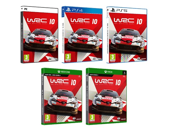 WRC 10 jaquettes cover date de sortie PS5 lageekroom