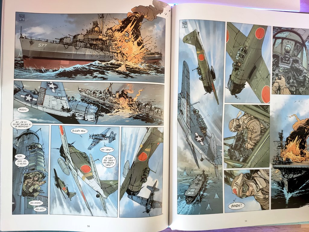 Avis BD Glénat : Les Grandes batailles navales - Leyte lageekroom