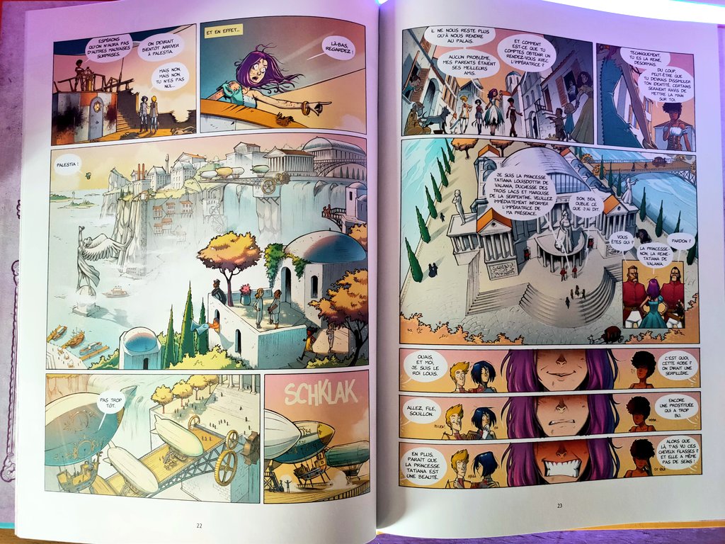 Avis BD Editions Drakoo : Les Gardiennes d'Aether - Tome 1 critique bande dessinée lageekroom