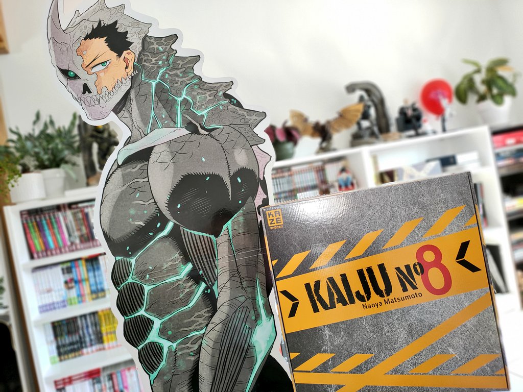 Kaiju N°8 press kit kazé manga avis critique manga lageekroom