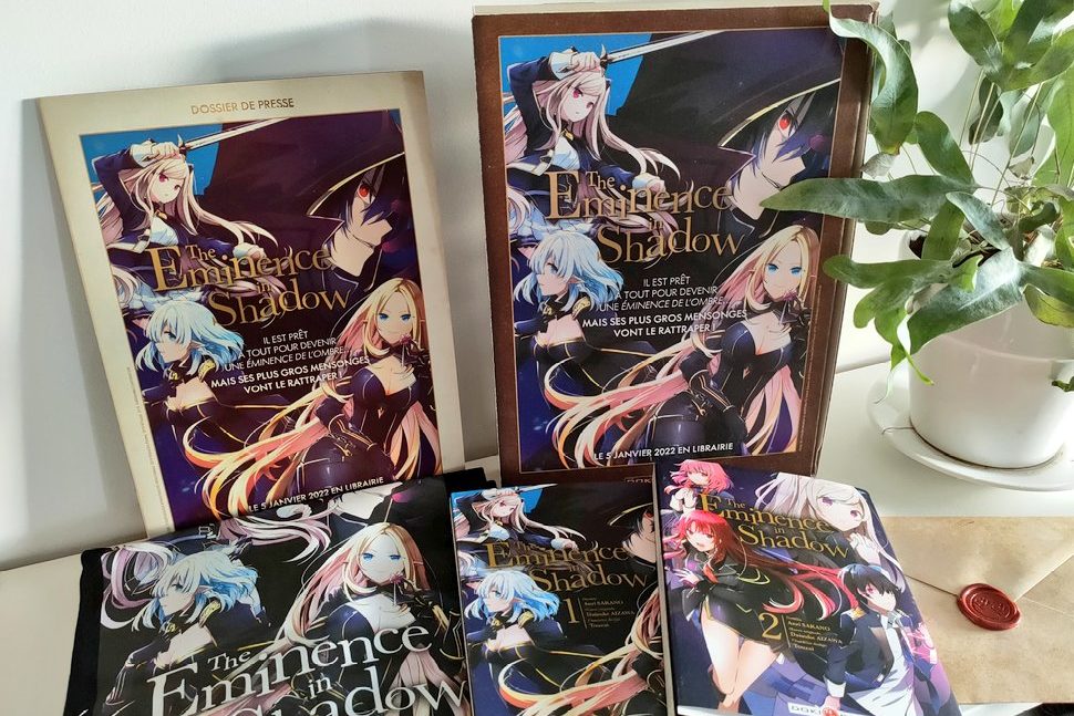 Avis Manga : The Eminence in Shadow - Tomes 1 et 2 - Lageekroom