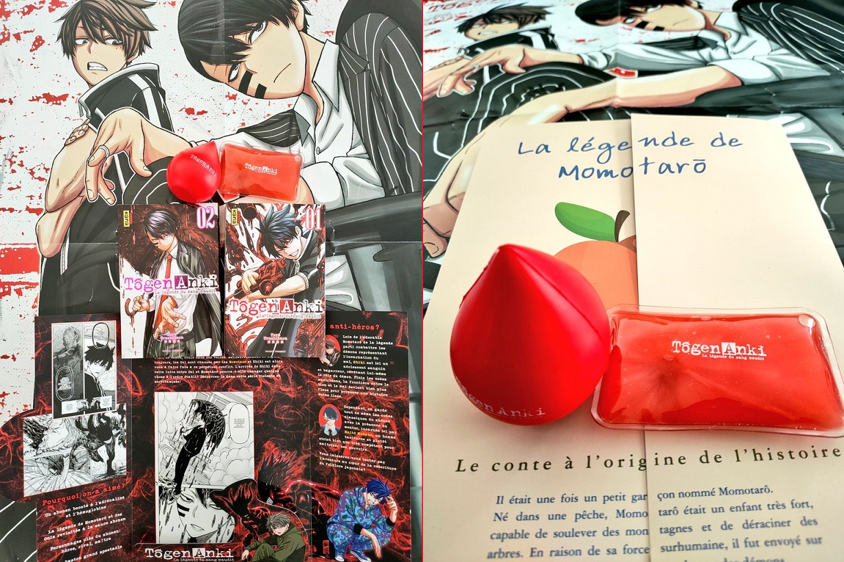 Avis Manga Kana : Tôgen Anki - La légende du sang maudit (+ press kit)