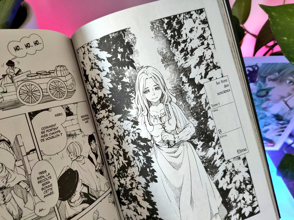 Avis Manga Glénat : Le Livre des sorcières - Tomes 1 à 3 (série terminée)