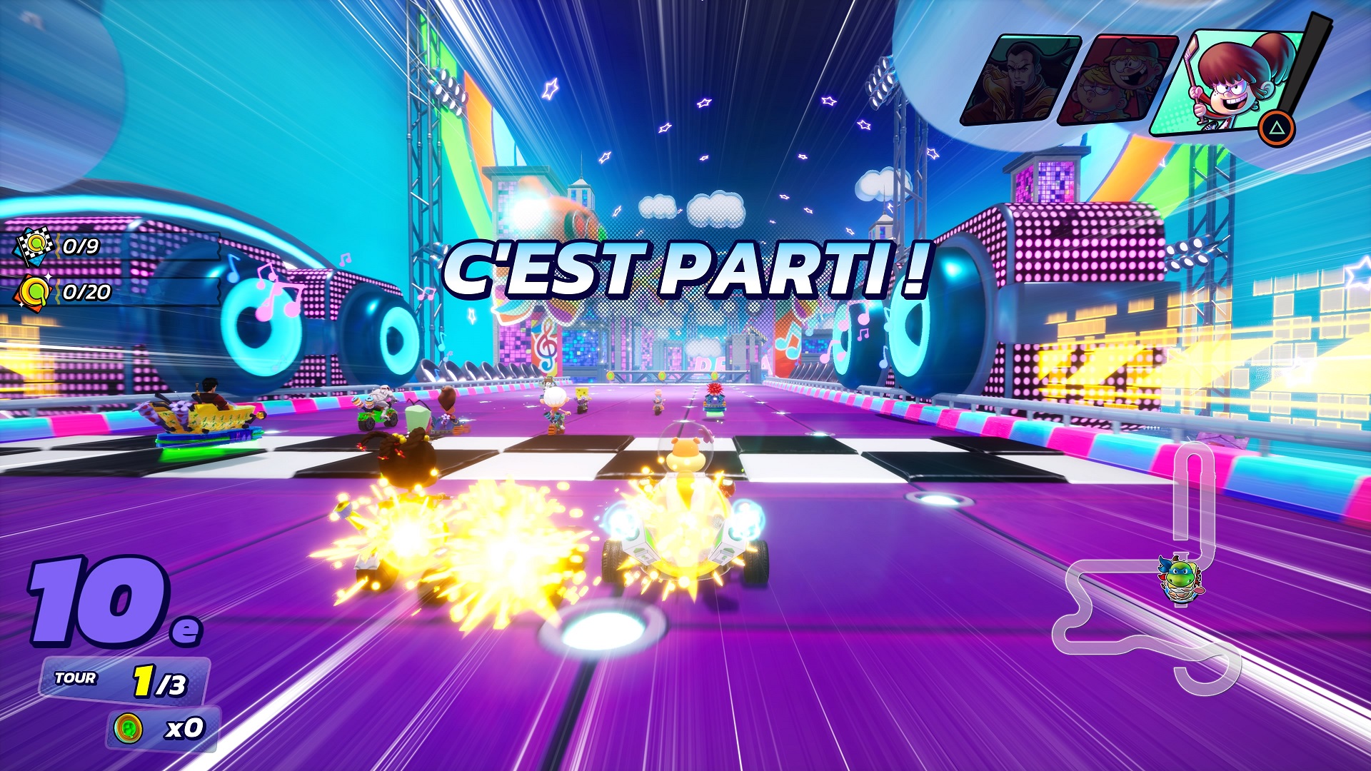 TEST : Nickelodeon Kart Racers 3 : Slime Speedway (PS5)