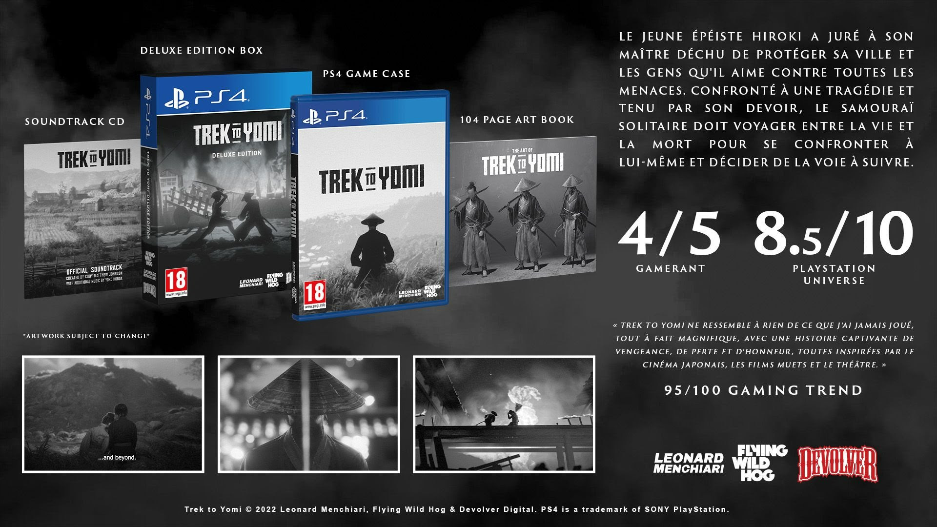 Trek to Yomi : des éditions physiques sur Playstation et Switch le 5 mai 2023