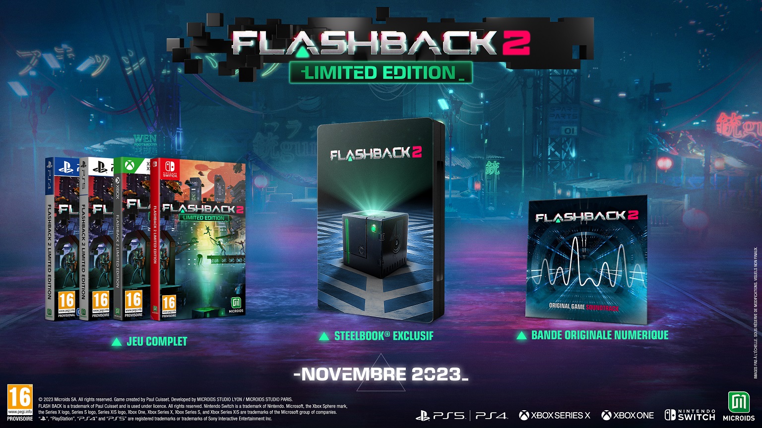 Flashback 2 : une nouvelle bande-annonce et une sortie prévue en novembre 2023