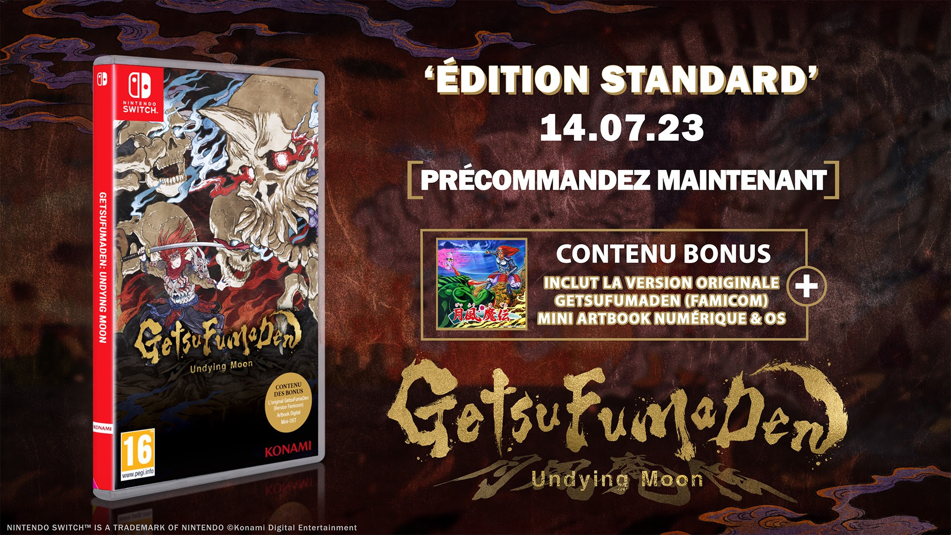 GetsuFumaDen: Undying Moon standard édition