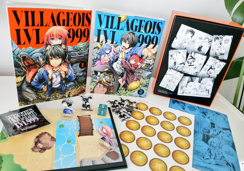 Avis manga Mana Books : Villageois LVL 999 + press kit