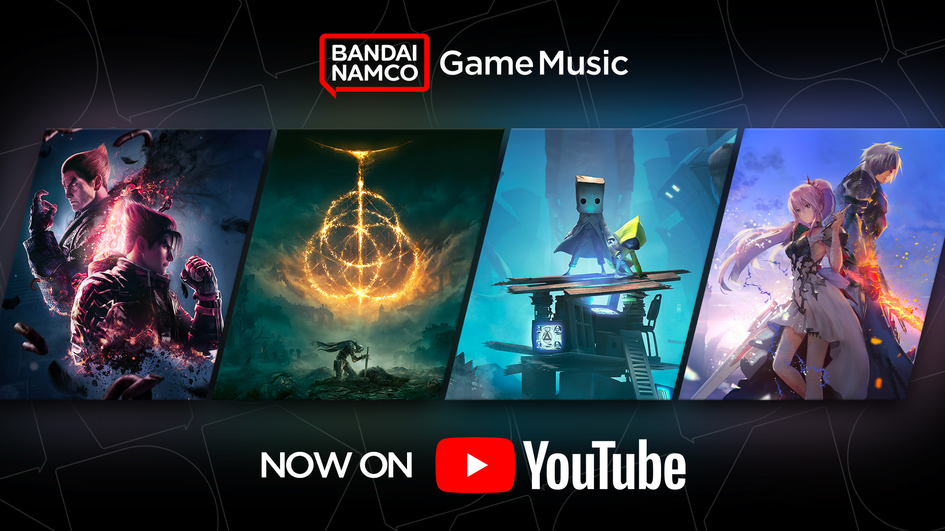Bandai Namco Europe lance sa chaîne YouTube dédiée aux bandes originales de ses plus grands jeux
