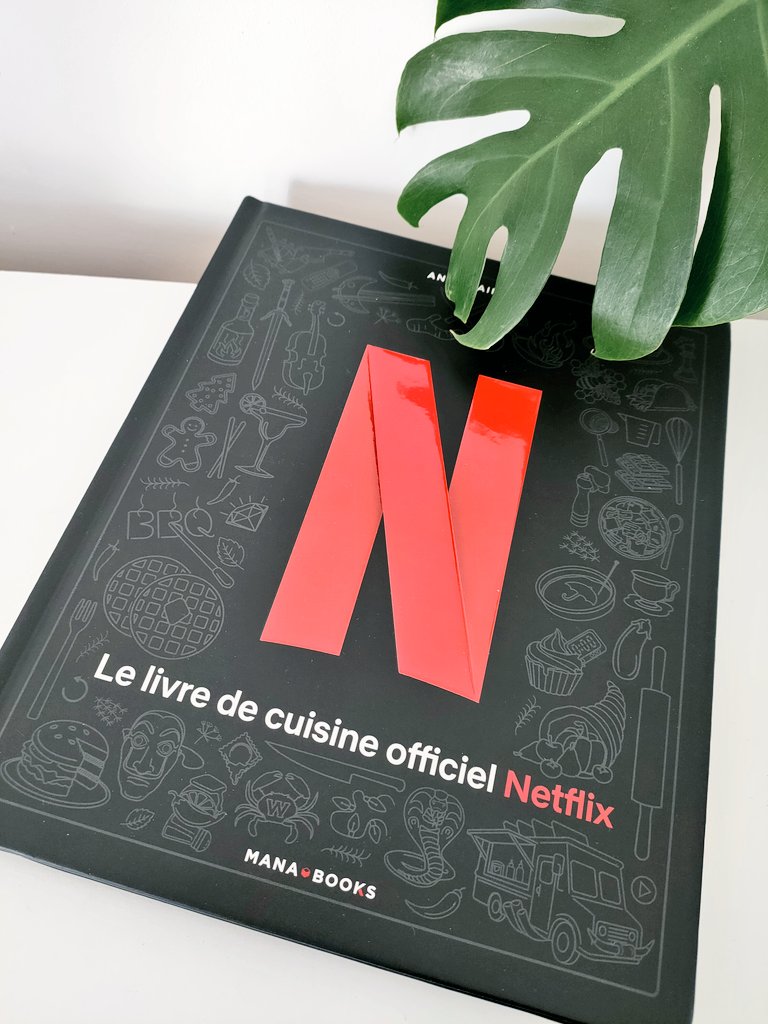 Avis : Le livre de cuisine officiel Netflix (Mana Books)