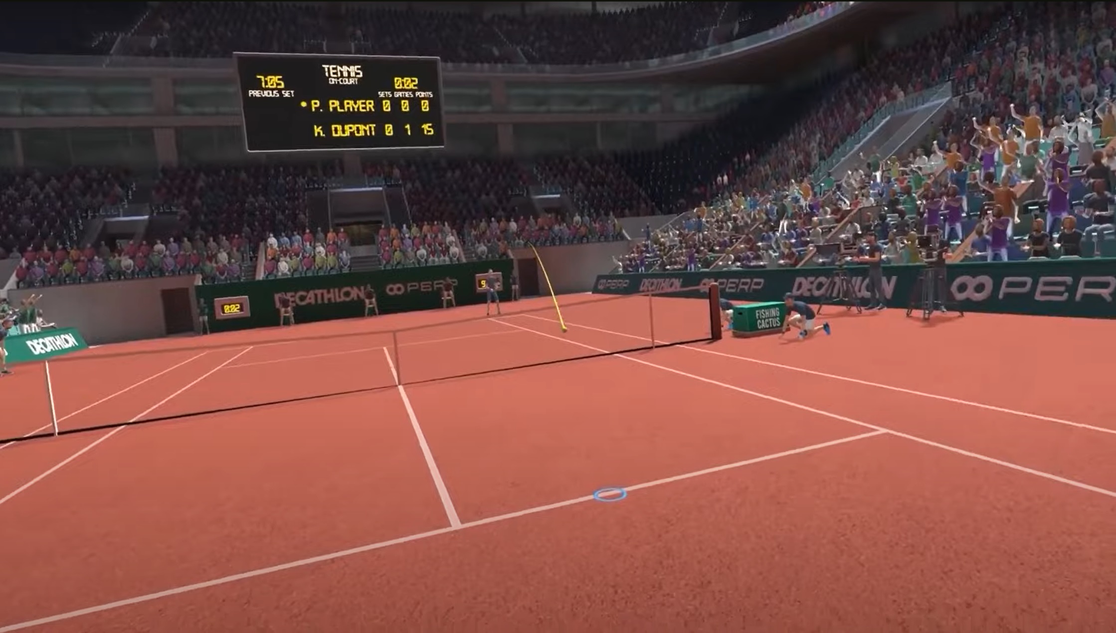 TEST : Tennis On Court VR