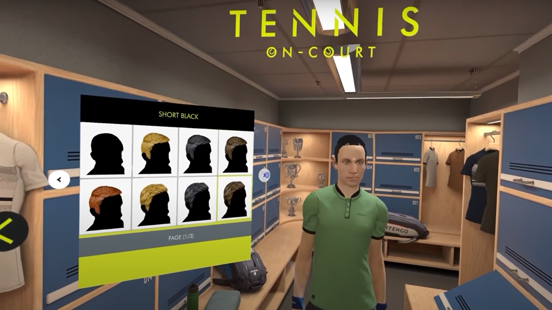 TEST : Tennis On Court VR