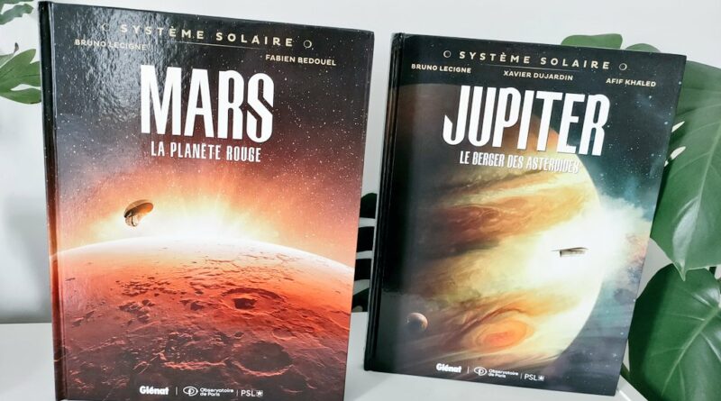 Avis BD Glénat : Système Solaire, Tomes 1 et 2 – Mars et Jupiter