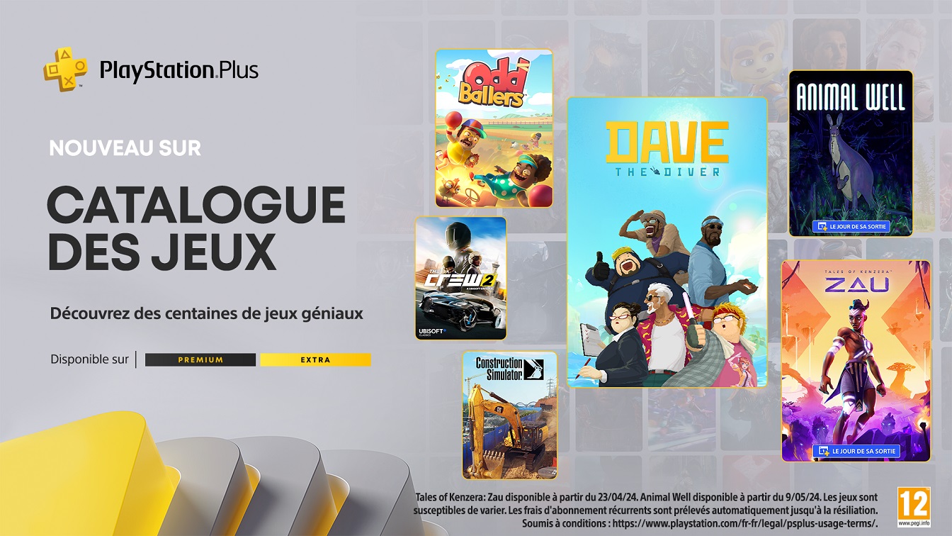 Les Jeux Playstation Plus Extra Et Premium Davril Sont L Lageekroom