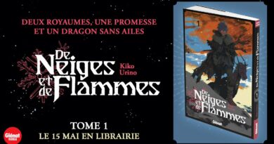 Avis manga Glénat : De neiges et de flammes – Tome 1