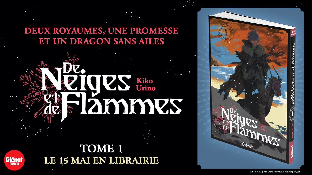Avis manga Glénat : De neiges et de flammes - Tomes 1 et 2 - Lageekroom