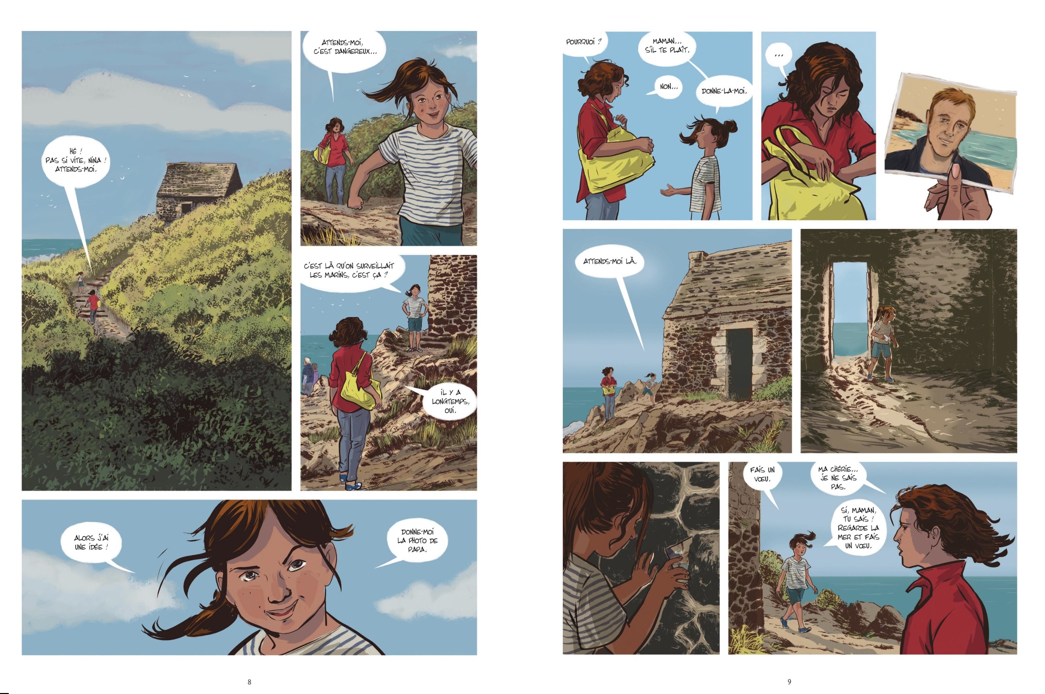 Avis BD : Dans les lignes de la mer - Le secret de Saint James