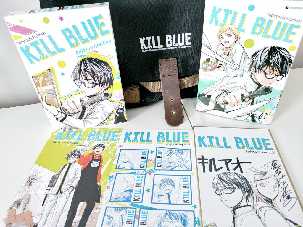 Avis manga Crunchyroll : Kill Blue 