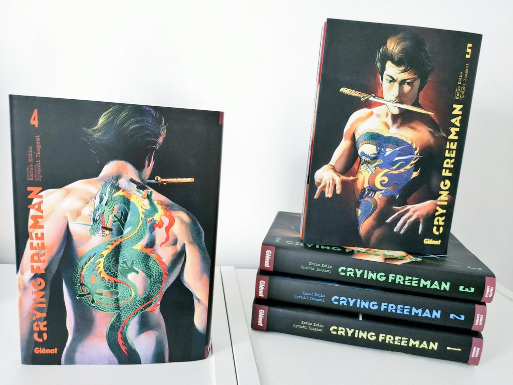 Avis manga Glénat : Crying Freeman - Perfect Edition - Tomes 4 et 5