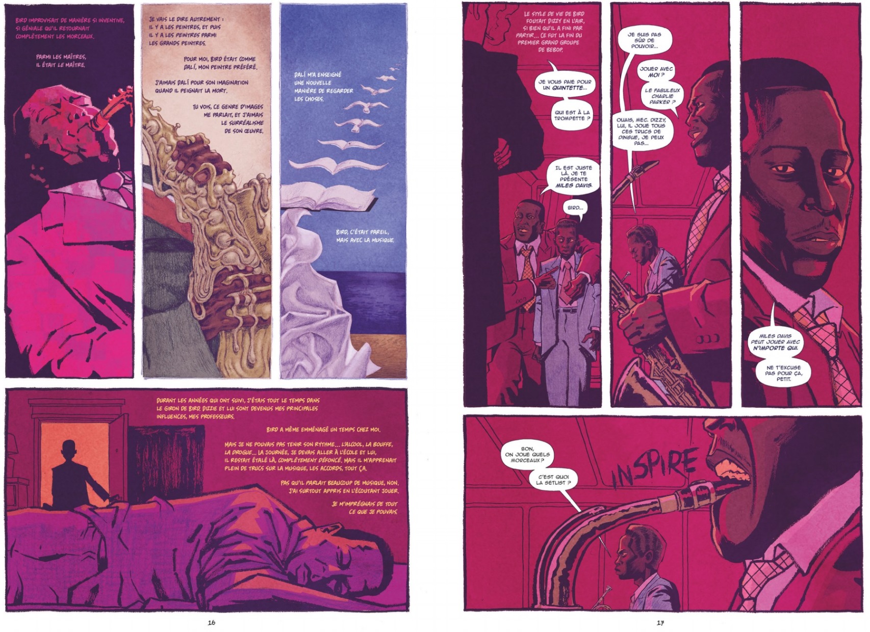 miles davis et la quête du son extrait glénat