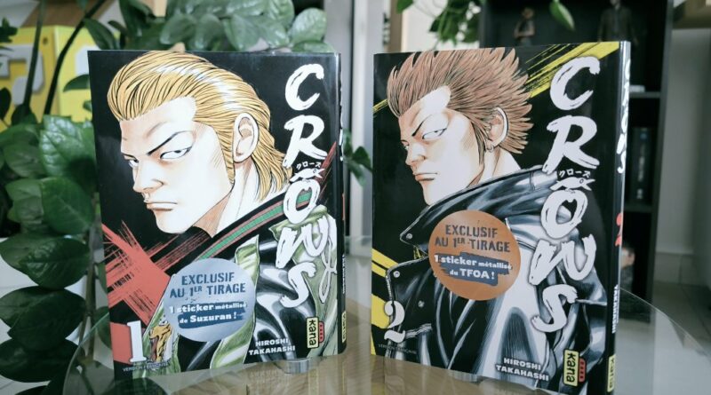 Avis manga Kana : Crows – Tomes 1 et 2