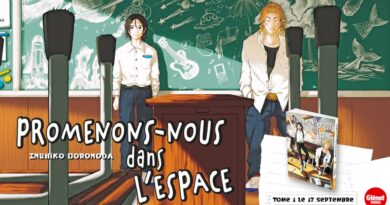 Avis manga Promenons-nous dans l’espace – Tome 1 : une bouffée d’air frais signée Glénat