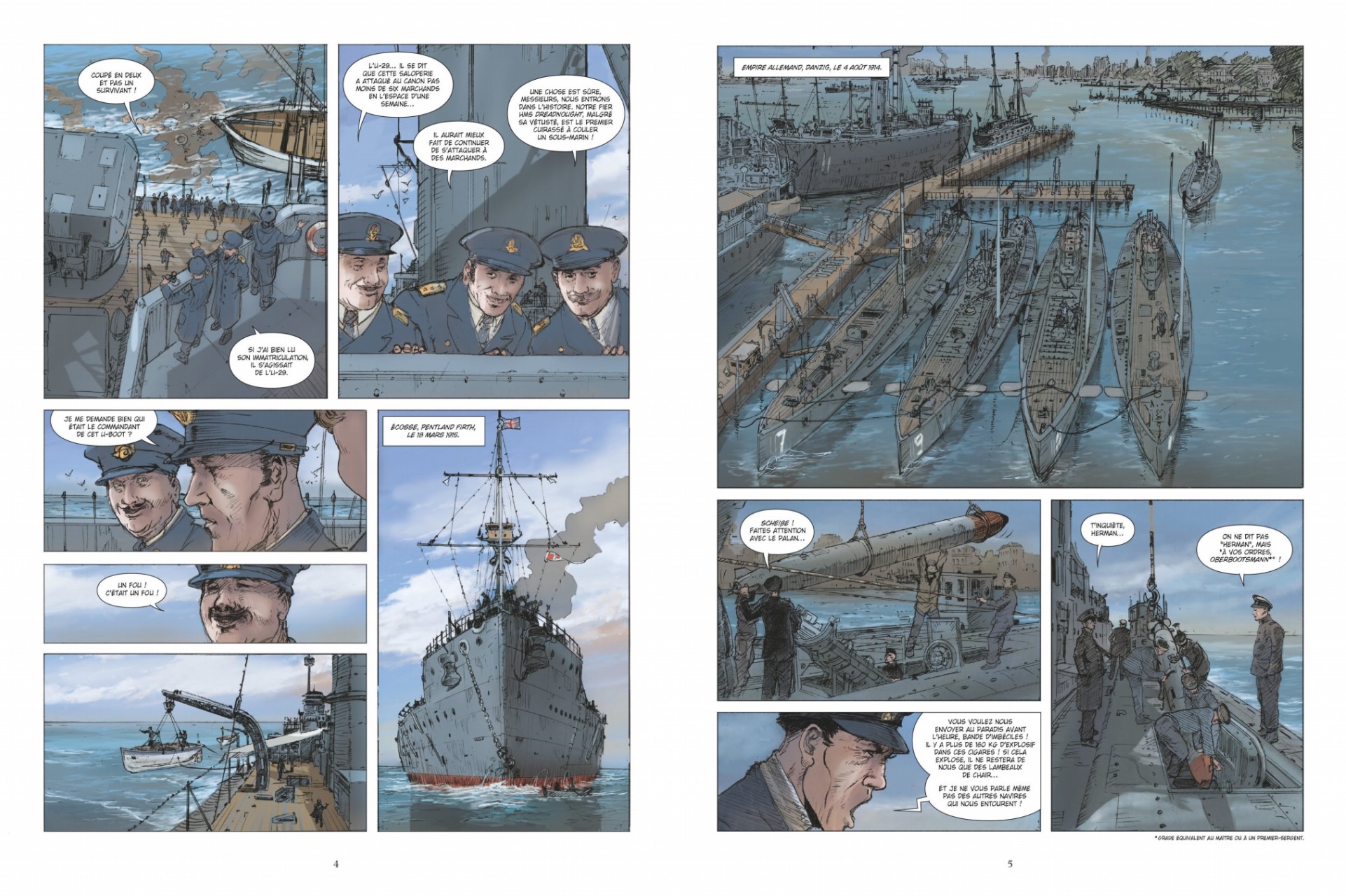 les grandes batailles navales U9 extrait
